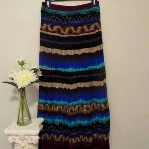 Saddle Ridge Skirt L Pleated